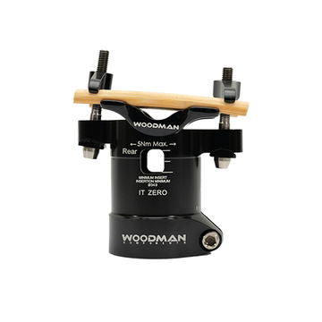 WOOdman IT ZERO black 34.9mm. As known as seat mast topper, which is designed for ISP frames.
